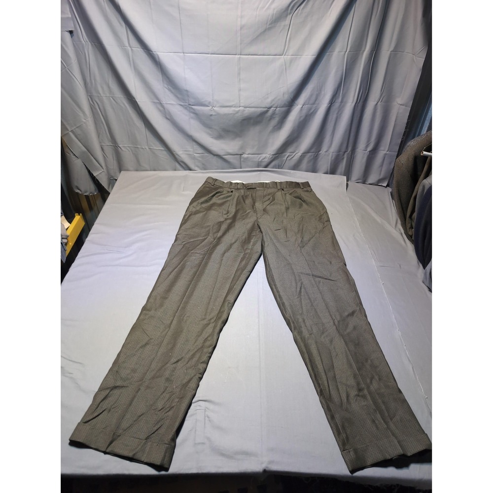 Polo Ralph‎ Lauren Pants Mens 36x31 Houndstooth Dress Trousers Classic Fit